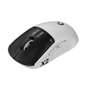 Souris gaming sans fil Logitech G PRO X2 Superstrike Blanc et Noir